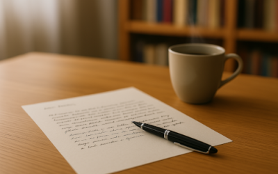 7 situations où une lettre bien rédigée fait la différence