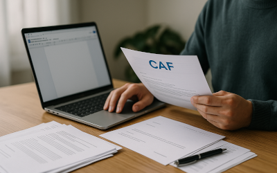 Modèle de lettres changement de situation CAF